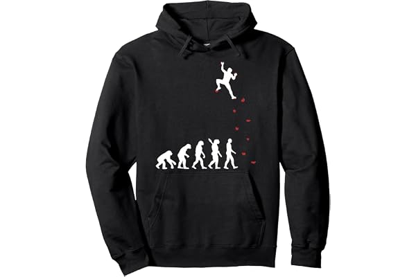 Salle D'escalade Grimpeurs Boulangers Sweat à Capuche