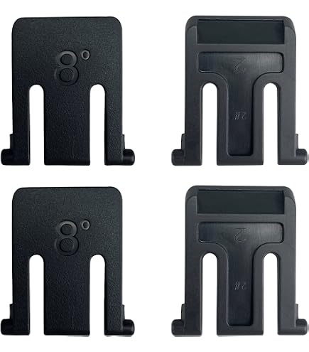 Replacement Foot feet Leg Stand Set Pair For Logitech K270 K260 Keyboa