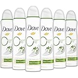 Dove Deodorante Spray Advanced Care 0% Go Fresh Cetriolo, Senza Alcol e Sali di Alluminio, Formula Idratante e Delicata, Pell