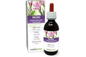 Epilobio (Epilobium parviflorum) erba Tintura Madre analcoolica Naturalma - Estratto liquido gocce 120 ml - Integratore alimentare - Vegano