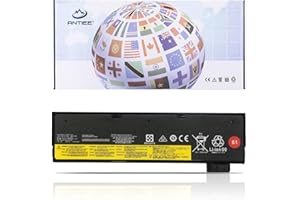 ANTIEE 01AV422 01AV423 Laptop Batteria Compatible with Lenovo ThinkPad A475 A485 T470 T570 T480 T580 P51S P52S TP25 P83G P83G001 P87G Series SB10K97580 01AV424 01AV452 01AV490 SB10K97579 SB10K97597