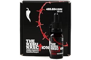 ‎I LOVE SPICY The Resurrection 20 ml – Ręcznie Robiony Sos Chili Carolina Reaper o Ekstremalnej Ostrości – 433.534 SHU – Dla Prawdziwych Fanów Ostrych Smaków