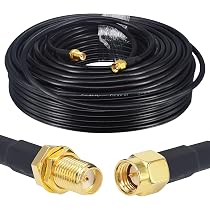 Boobrie Élevé 10M SMA Mâle Femelle Câble Coaxial RG58/U Câble d'Extension SMA An Boobrie Élevé 10M SMA Mâle Femelle Câble Coaxial RG58/U Câble d'Extension SMA An