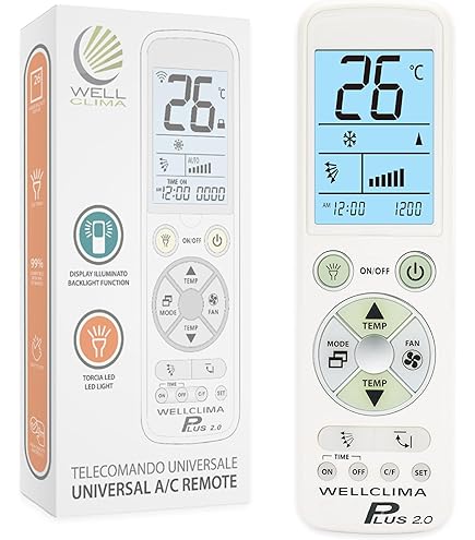 Wellclima WEC-DK1 Universal Remote Control Compatible With Daikin Air - View #9