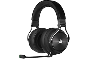 Corsair Virtuoso RGB Wireless XT Auriculares para Juegos Multiplataforma con Bluetooth - Dolby Atmos - Micrófono Omnidireccional -Compatible iCUE - PC, Mac, PS5, PS4, Nintendo Switch, Móvil - Pizarra