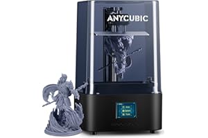ANYCUBIC Photon Mono 2 Resin 3D Printer with 6.6'' 4K + Monochrome Screen, Upgraded LighTurbo Matrix, Enlarge Print Volume 6.49'' x 5.62'' x 3.5''