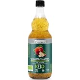 DRASANVI UNFILTERED MOTHER APPLE VINEGAR BIO CERTIFICATE | KETO Apple Cider Vinegar | Apple Cider Vinegar |Organic Apples | V