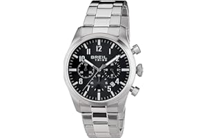 Breil - Orologio da Uomo Classic Elegance, Movimento Quarzo Chrono, Bracciale in Acciaio