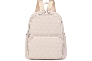 Travistar Zaino Donna Piccola Borsa da Scuola Nylon Casual Zainetto Zaino Borse da Donna Zaino Mini Elegante Impermeabile Antifurto Zainetto per Ragazze