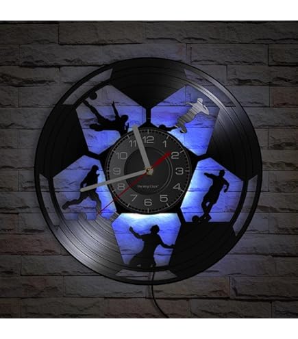 Orologio Da Parete Inter Official - 30 Cm Blu Con Logo, 3 Lancette, Per Tifosi Nerazzurri - Foto 7