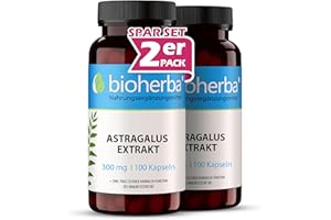 ‎BIOHERBA Astragalus Kapseln – 200 Stück hochdosiert mit 300 mg von BIOHERBA PZN 19641902