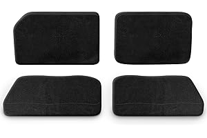 StarknightMT RTV Seat Covers Compatible with Kubota RTV X900 X1120D 2014-2021, X1140 2016-2021, X1100 2007-2013, XG850 Sidekick 2018-2021, Black Durable Anti-Scratch Anti-UV