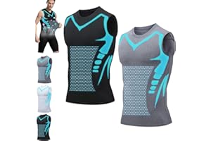 GQIWUB Aktivheld Abnehmweste, Vitalvest Abnehmweste, Vitalvest Slimming Vest, 2024 New Version Ionic Shaping Vest For Men