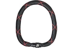 ABUS Lucchetto a catena Ivy Chain 9210 - lucchetto per bicicletta in acciaio temprato - catena spessa 10 mm - livello di sicurezza 13