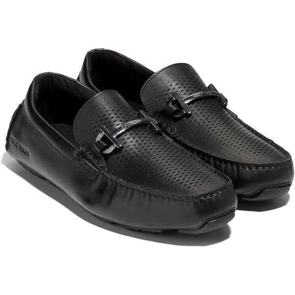 Buy Cole Haan Somerset Link Bit Loafer Black, Woodbury, Size  display picture 3