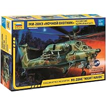Maquette Hélicoptère Mil MI-8T Zvezda - Échelle 1:72, 25cm