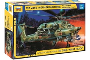 Zvezda - Z7255 - Maquette - Mil MI-28N - Echelle 1:72