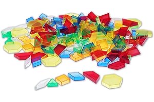 TickiT 73093 Hollow Pattern Block, Translucent