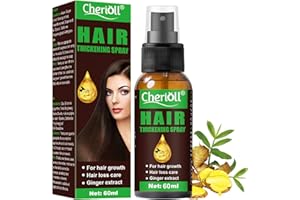 CHERIOLL Serum Per Capelli, Spray Per Crescita dei Capelli,Ricrescita Capelli, Ricrescita Capelli Donna, Stop Alla Perdita dei Capelli Liquido Nutriente Per Capelli Spray per Capelli-60 ml