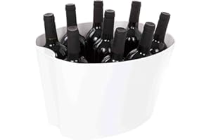 Koala Spain XXL Cubitera de Vino, Acrílico, Blanco, 0 cm