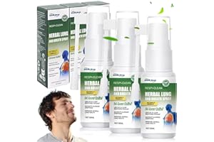 SHOWHEEL Herbal Lung Spray 3 Stück, Lungenreinigung Spray, Atementgiftendes Kräuterlungenreinigungsspray, Herbal Lung Cleansing Spray, für Den Täglichen Gebrauch Geeignet