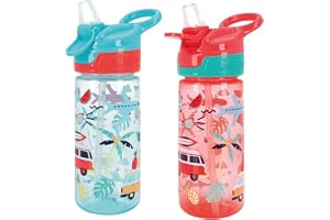Nuby Super Quench vattenflaska-inget spill aktiv småbarn sippy kopp |540 ml/20 oz |Bärhandtag
