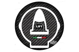 BLACK DOVES GRAPHICS Protection adhésive résiné Bouchon réservoir compatible avec Ducati Monster 696 796 1100 Streetfighter 2011-2021 1098 848 Diavel 1198 et Aprilia
