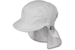 Sterntaler Unisex Children's Peaked Cap with Neck Protection, No Ties, Children's Hat