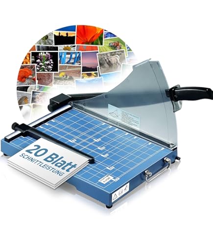 IDEAL 4305 Stapelschneidemaschine - Manuelle Guillotine Bis A3 Format