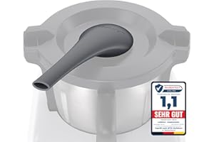 LAINFELD nasadka oprowadzająca do Monsieur Cuisine Connect i Smart, ochrona szafek wiszących, akcesoria kuchenne do MCC i MCS