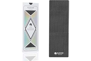 ‎VELLEN HAIR Vellen Hair Balayage-Brett aus Carbonfaser | 13x42 cm | Nur 90g |Strähnenbrett Ultra-Leicht & Professionell | Für Präzises Balayage | Salon-Qualität | Langlebig & Ergonomisch