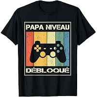 T-shirt Anniversaire 30 Ans « Niveau 30 Débloqué » – Cadeau Geek Gamer, Coton Unisexe, Fun Et Confortable