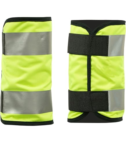 Couverture Réfléchissante Jaune Fluo Pour Cheval - Taille Unique, Maille Légère - Sécurité Nuit/brouillard
