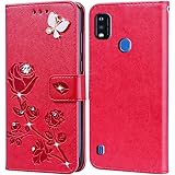 Custodia Cover per ZTE Blade A51,Premium Flip Pelle per ZTE Blade A51 PU Portafoglio Magnetica Libro con Slot Schede,Supporto