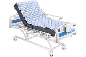 AITX Anti Dekubitus Matratze mit Wechseldruckmatratze-System - für Langzeit-Pflege, Dekubitus-Prävention und Ulkusbehandlung, für Häusliche & Krankenhaus-Pflegebett Geeignet