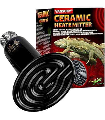 Zacro Reptilien Warmtelamp, schildpad, warmtelamp met clip, 25 50 W