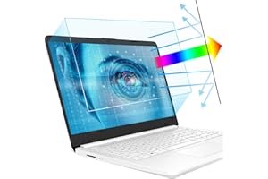 DISTANCEE 2 Pack Removable 14 Inch Laptop Screen Protector, Anti Blue Light&Anti Glare Screen Protector, Eye Protection Anti Blue Light Blocking Screen Filter for 14" Display 16:9 Laptop