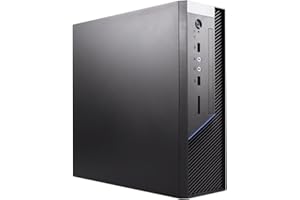 UNYKAch Caja de Ordenador Mini ITX Caviar 1K Negra, con Conexiones USB 3.0 Y Lector De Tarjetas SD/Micro SD