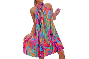 NNGOTD Robe Longue Été Chic Femme Robe Ete Femme Longue Boheme Style Grande Taille Impression Vintage Robe Mousseline De Soie RéTro Robe Robe Dentelle Femme Robe 2023 Mode Robe Princesse Femme