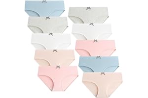 Domee Ropa Interior Braguitas Algodón Niña Pack de 10