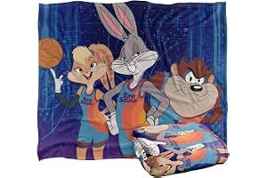SPACE JAM 2 Silkeslen Touch Supermjuk överkastfilt 152 x 127 cm