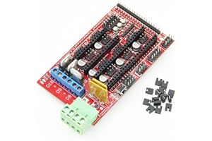 Hailege RAMPS 1.4 Control Panel 3D Printer Control Board Ramps1.4 Control Shield Board Reprap Control Board 3D Printers Parts for Raprep