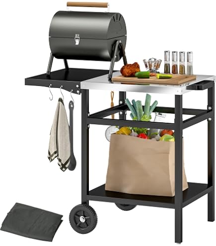 BARBECUE A GAS PORTATILE CON PIASTRA IN GHISA 60x40 | Leroy Merlin