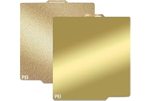 JUUPINE Smooth PEI + Textured PEI druckplatte for Bambu lab A1/P1S/P1P/X1/X1C/X1E, 257x257mm carbon platte PEI Plate for bambulab filament