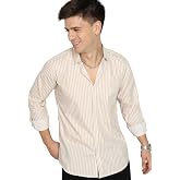 Men's Cotton Casual Printed Solid Stylish Latest Shirt for Men