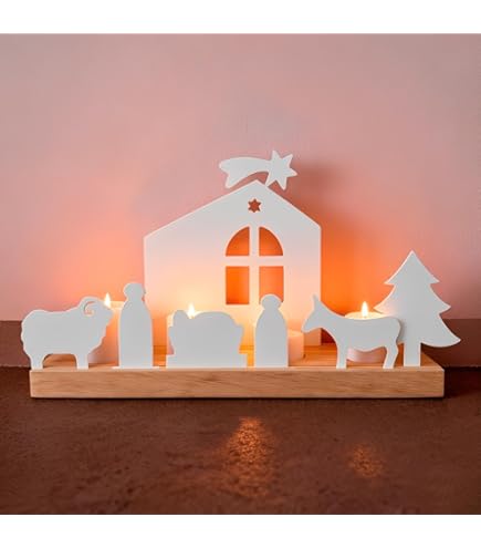 Kandelaar roest Engel 32 cm - Lifestyle By Leonie