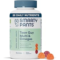 SmartyPants Kids Multivitamin Gummies, Sugar Free: Omega 3 (ALA ...
