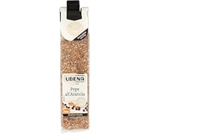 UBENA, Pepe all'Arancia, Ideale per Piatti a Base di Pesce e Verdure, Formato Clip Sachet da 31 gr