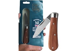 TAYLORS EYE WITNESS UK Legal Folding Pocket Penknife - Classic Range, Clip Blade 6.5cm, 420H Stainless Steel, Hardwood Triple-Rivet Handle. EDC Knife for Fine, Delicate Work. Everyday Carry. Handmade in Sheffield