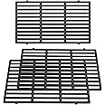 GFTIME 47.5 x 85 cm cast iron cooking grates for Weber Genesis II 400 series, Genesis II LX 400, for Genesis ll/LX S410 E410 S415 E415 S435 E435 E440 S440 gas grills, spare parts for Weber 660 89